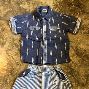 Masala Baby shirt and Shorts Set